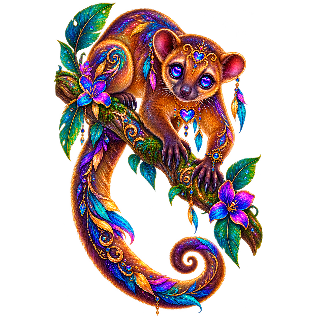 Kinkajou – spirituel betydning og kraftdyr