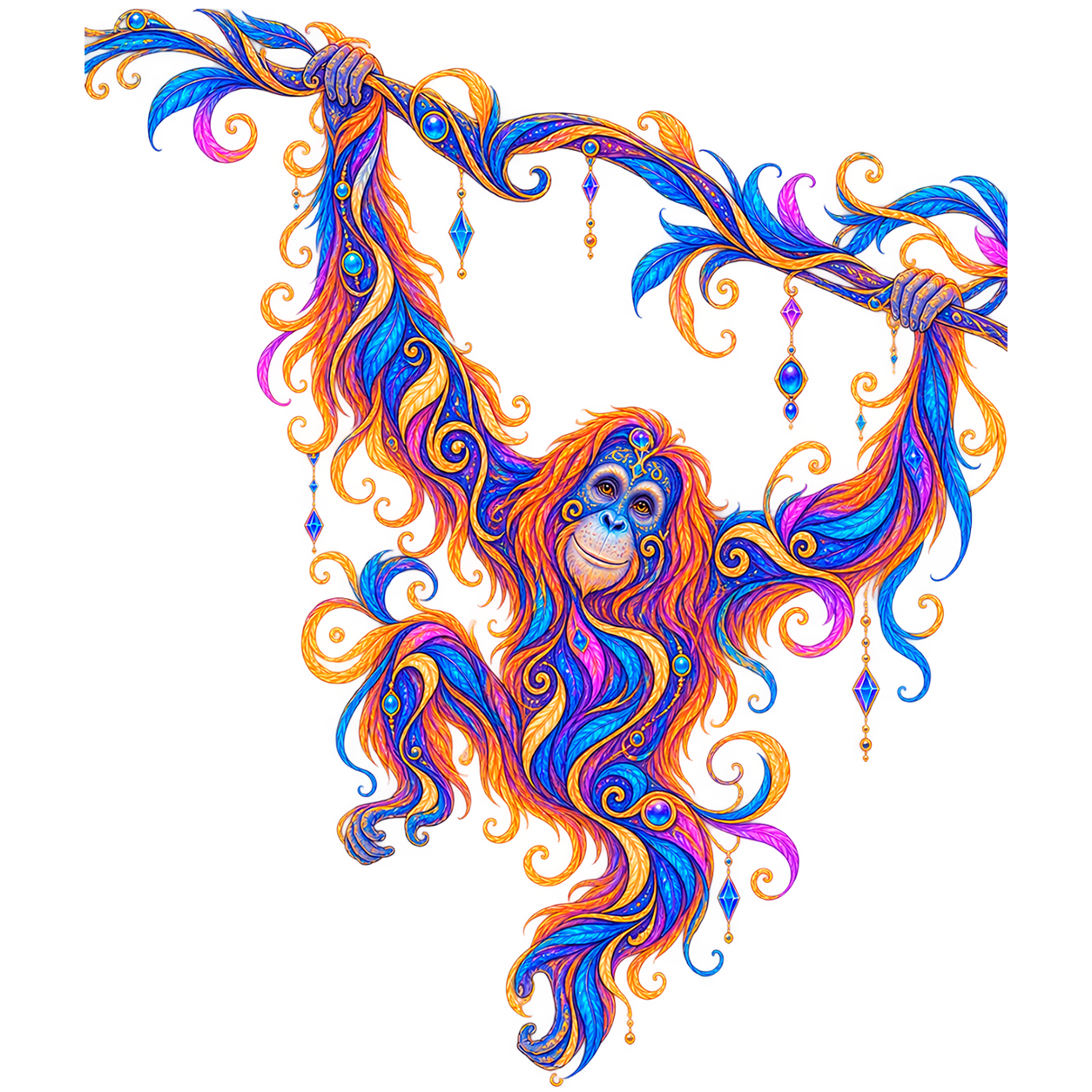 Orangutang – spirituel betydning og kraftdyr