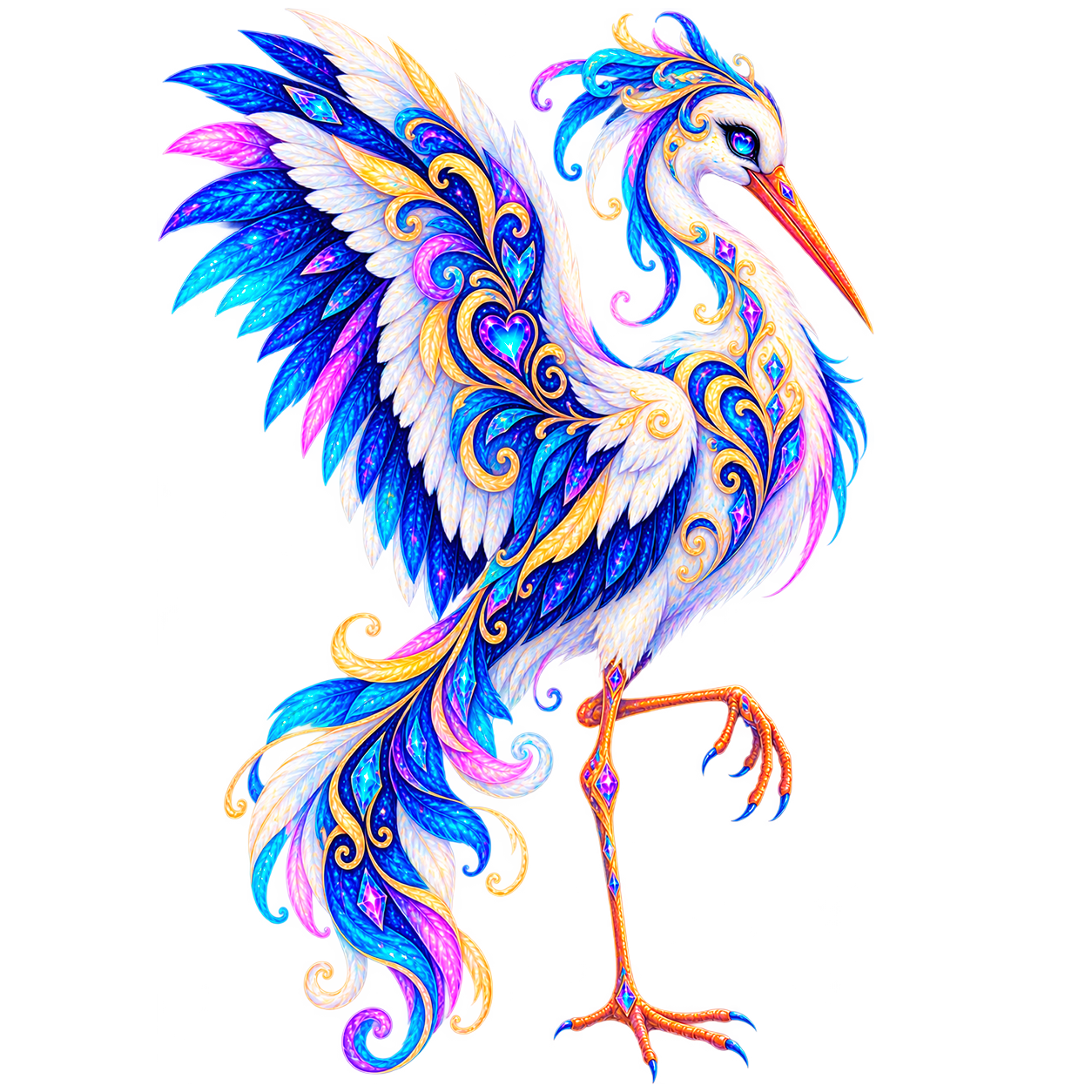 Stork – spirituel betydning og kraftdyr