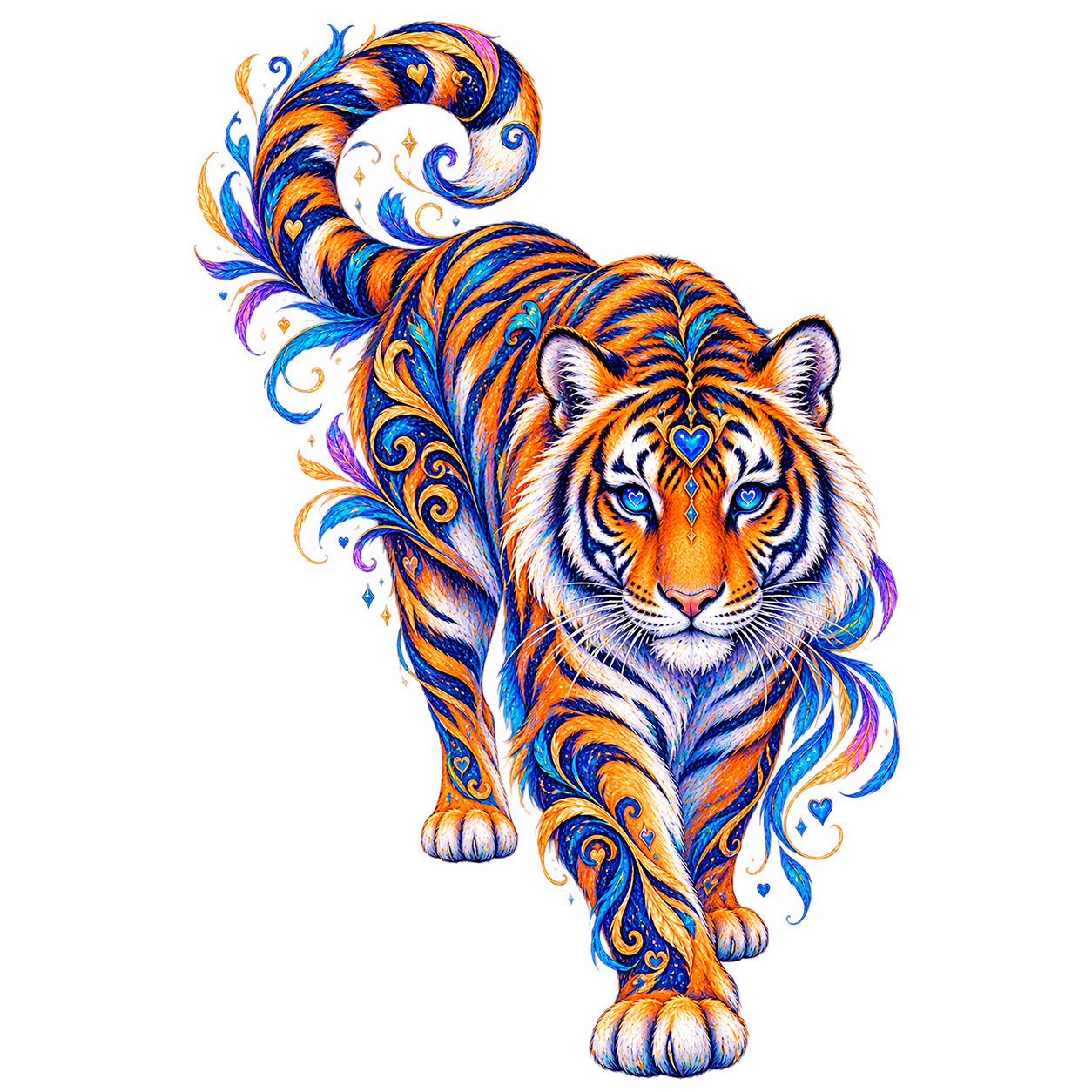Tiger – spirituel betydning og kraftdyr